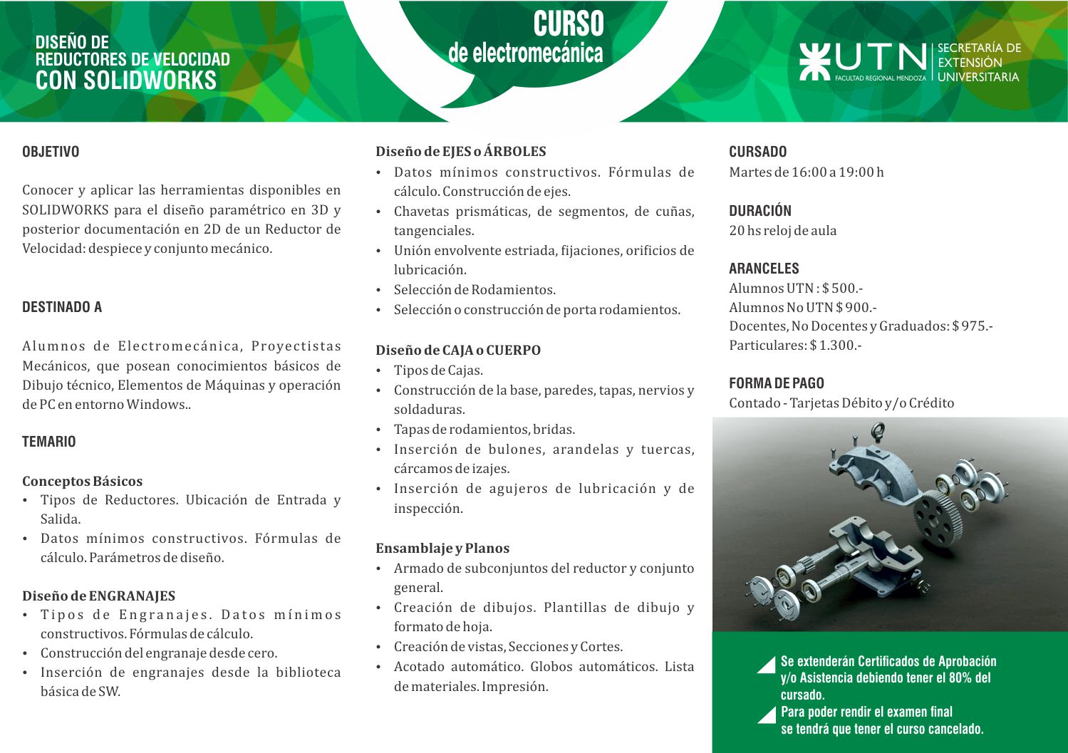 diseño reductor con solidworks ABR18 B